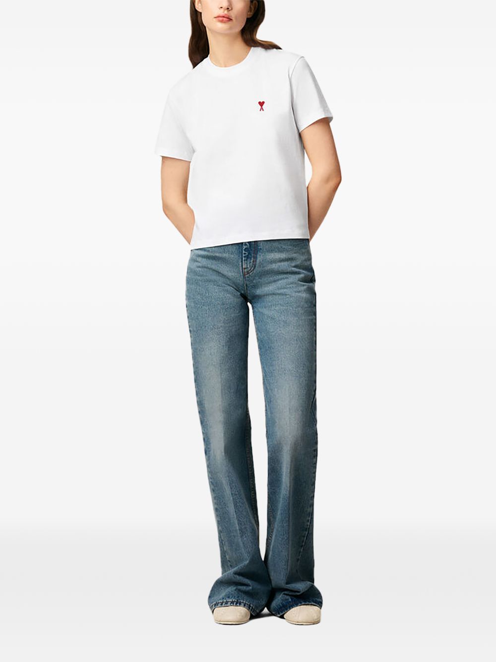 T-shirt Ami de Coeur in bianco 