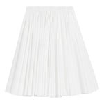 Gonna midi svasata in bianco Ami Paris - donna 