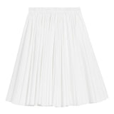 Gonna midi svasata in bianco Ami Paris - donna 