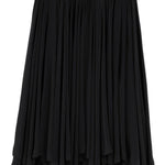 Gonna midi Corolla svasata in nero AMI PARIS - DONNA 