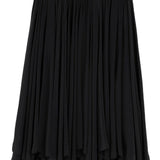 Gonna midi Corolla svasata in nero AMI PARIS - DONNA 
