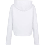Felpa a maniche lunghe quota in bianco Ami paris - unisex 