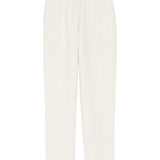 PANTALONI CON VITA ELASTICIZZATA IN BIANCO AMI PARIS - DONNA 