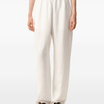 PANTALONI CON VITA ELASTICIZZATA IN BIANCO AMI PARIS - DONNA 