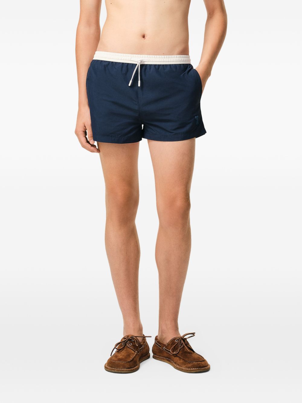 PANTALONCINI DA BAGNO CON COULISSE in blu Ami paris - uomo 
