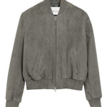 Giacca Ami de Coeur con zip in grigio Ami Paris - uomo 