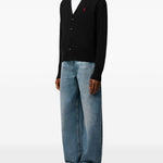 Cardigan Ami De Coeur in nero Ami paris - uomo 