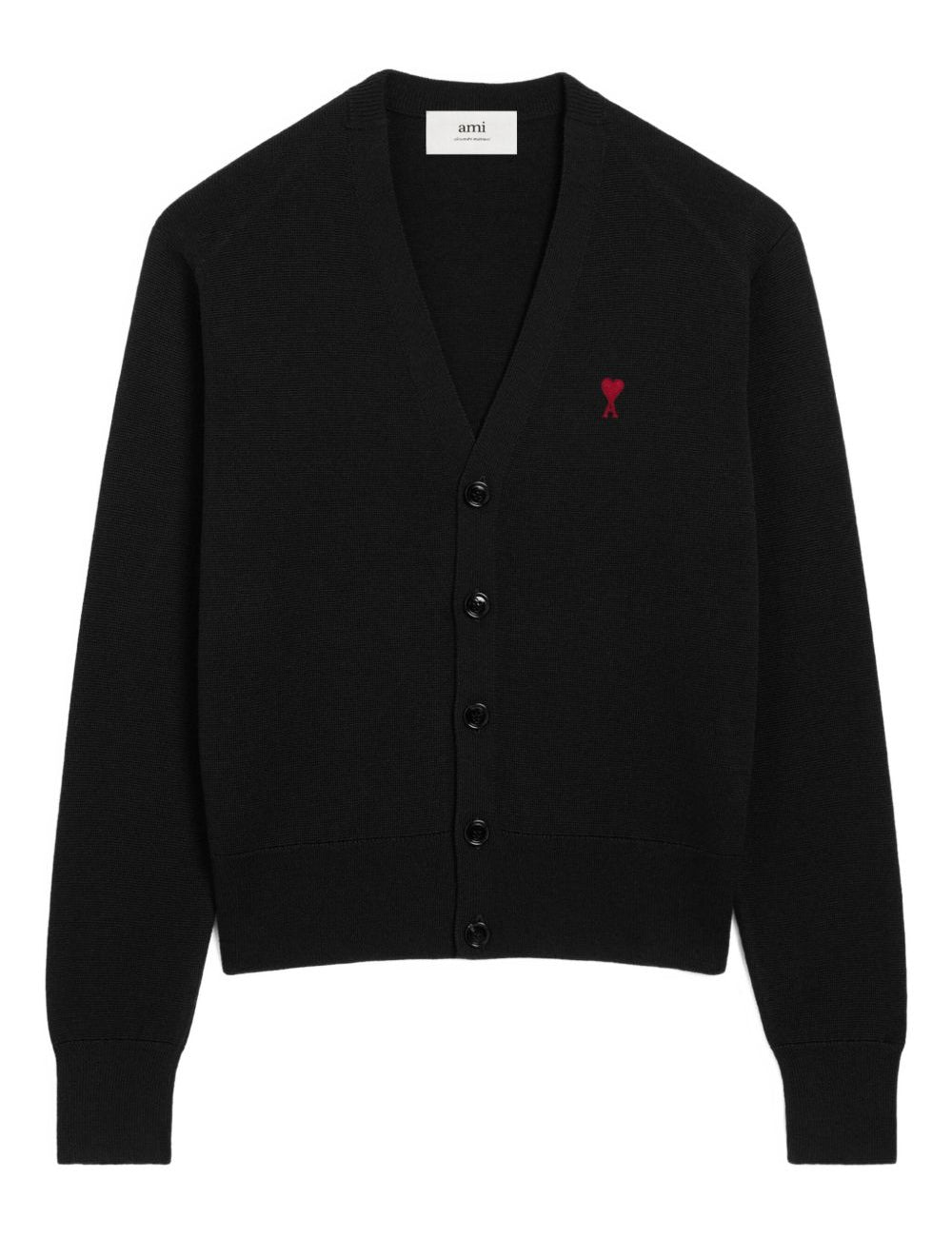 Cardigan Ami De Coeur in nero Ami paris - uomo 