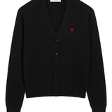 Cardigan Ami De Coeur in nero Ami paris - uomo 