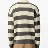 Cardigan ami de coeur con patch cuore in bianco Ami paris - uomo 