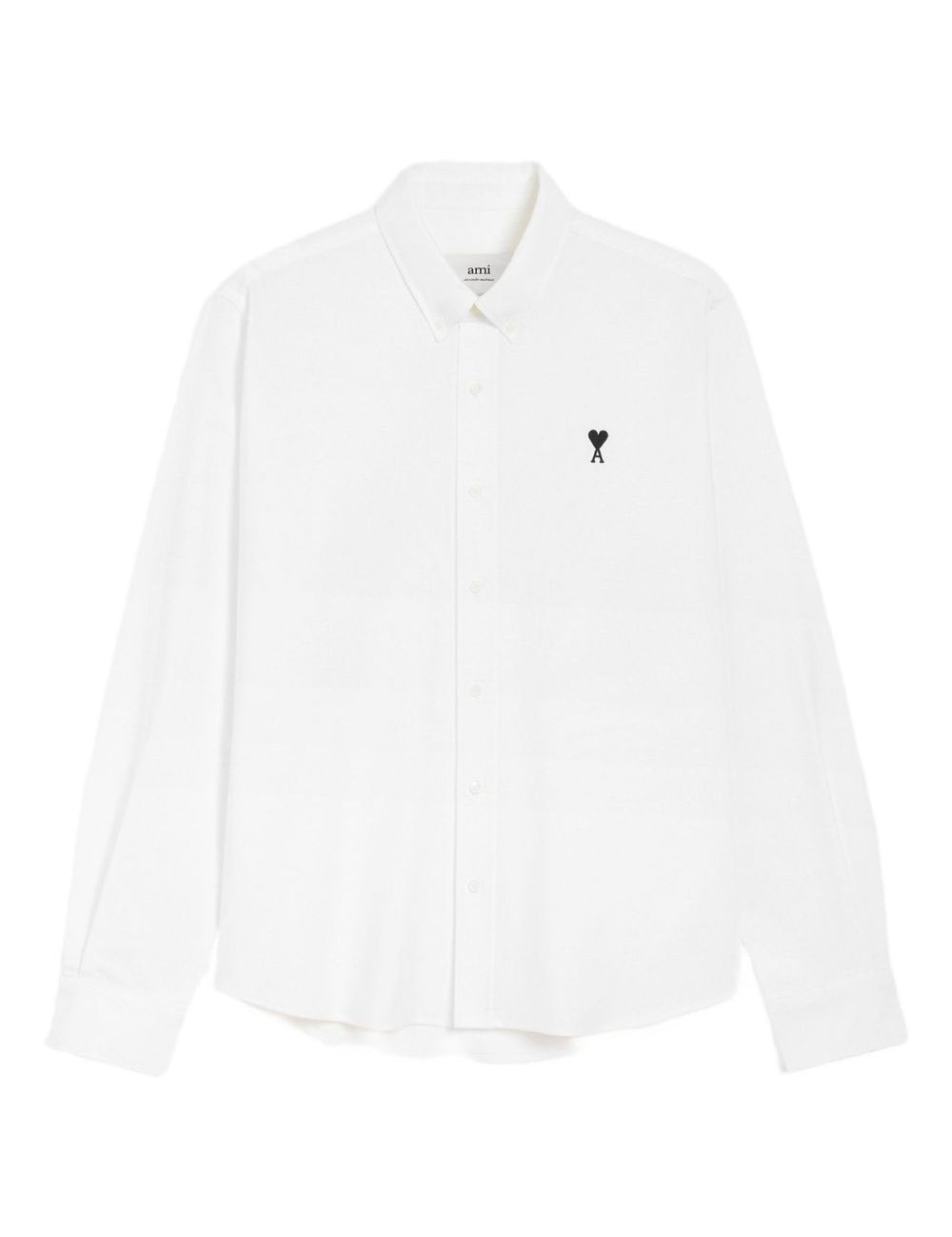 Camicia ami de coeur in bianco Ami paris - uomo 