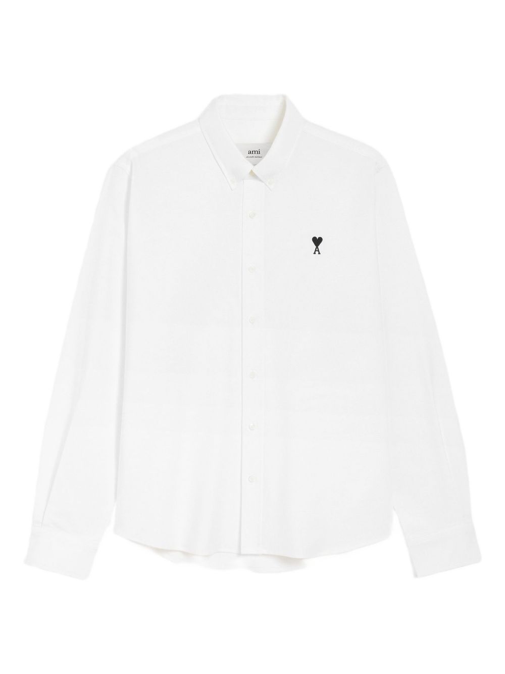 Camicia ami de coeur in bianco Ami paris - uomo 