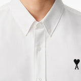 Camicia ami de coeur in bianco Ami paris - uomo 