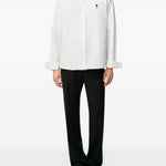 Camicia ami de coeur in bianco Ami paris - uomo 