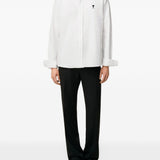 Camicia ami de coeur in bianco Ami paris - uomo 