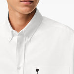 Camicia Ami de Coeur in bianco Ami Paris - uomo 