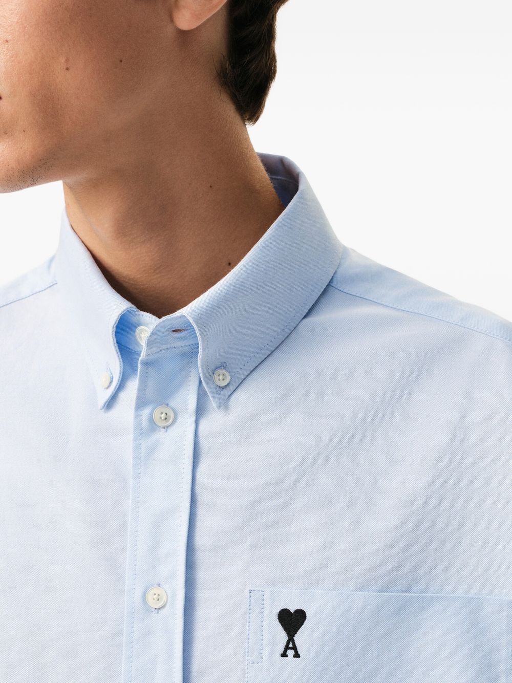 Camicia Ami de Coeur in azzurro Ami Paris - uomo 