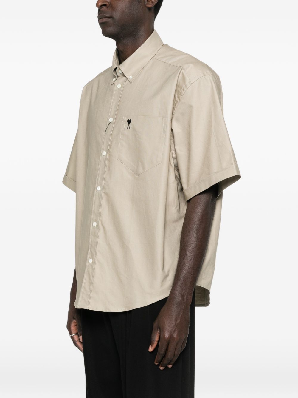 Camicia Ami de Coeur in beige Ami Paris - uomo 