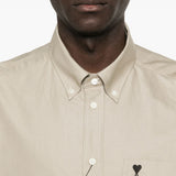 Camicia Ami de Coeur in beige Ami Paris - uomo 