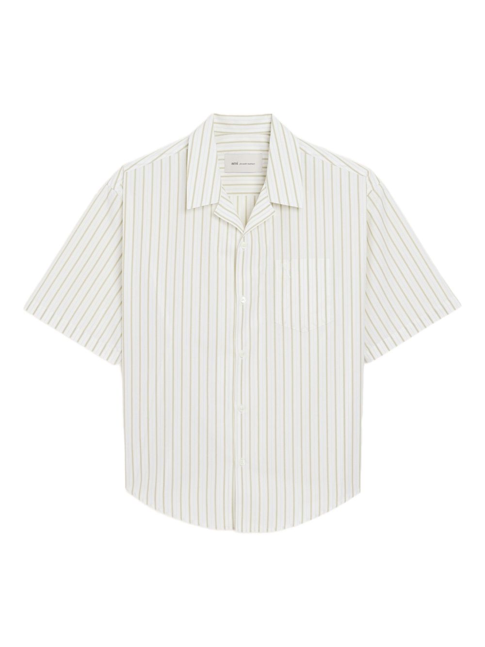 Camicia Ami de Coeur a righe in bianco Ami Paris - uomo 