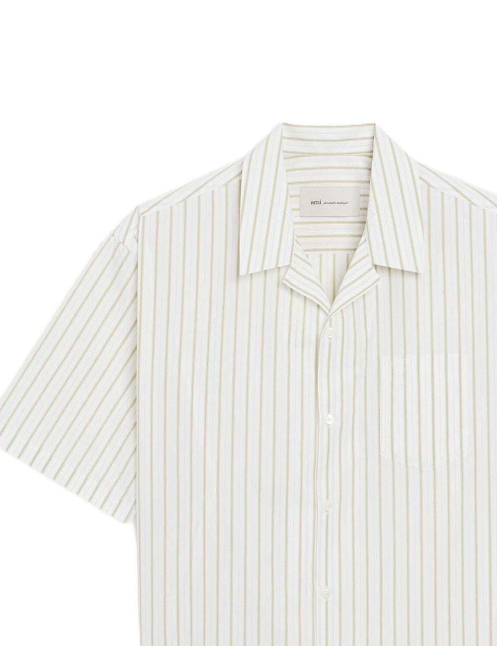 Camicia Ami de Coeur a righe in bianco Ami Paris - uomo 