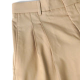 Shorts a gamba ampia in beige Ami paris - uomo 