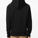 Felpa con zip Ami De Coeur in nero Ami paris - unisex 