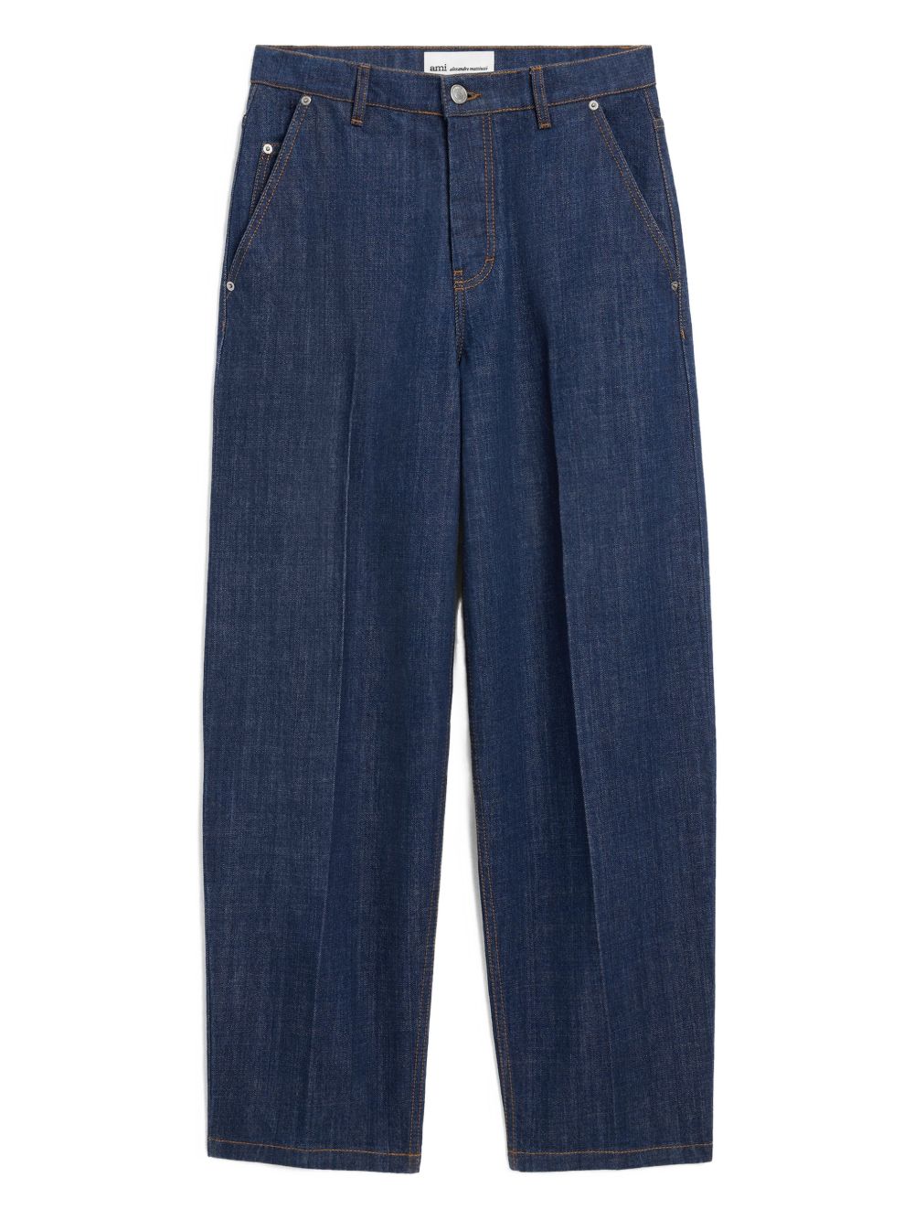 Jeans balloon fit in blu Ami paris - uomo 