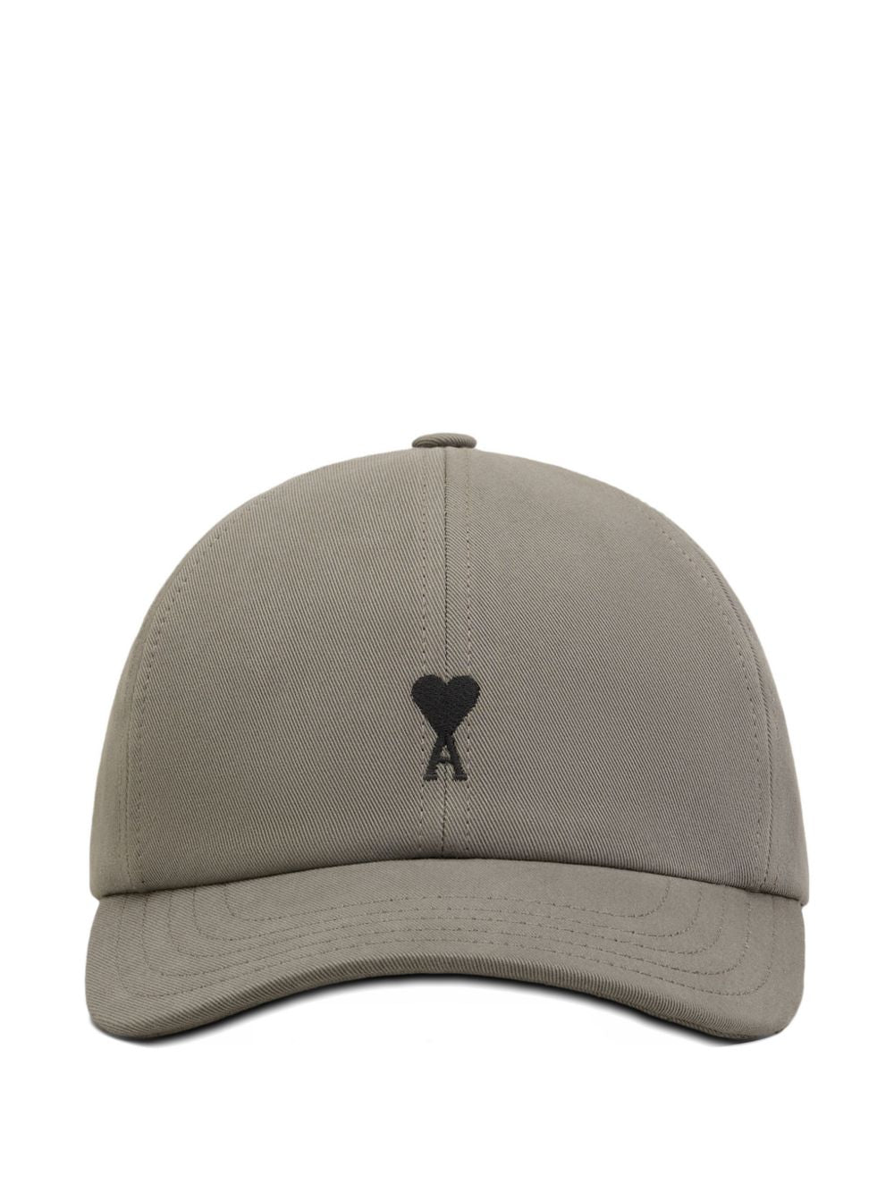 Cappelino da baseball con logo in grigio Ami paris - unisex 