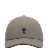 Cappelino da baseball con logo in grigio Ami paris - unisex 