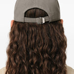 Cappelino da baseball con logo in grigio Ami paris - unisex 