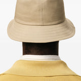 Cappello bucket con logo in beige Ami paris - unisex 