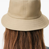 Cappello bucket con logo in beige Ami paris - unisex 