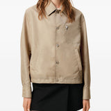 Giacca con bottoni in beige Ami Paris - donna 