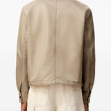 Giacca con bottoni in beige Ami Paris - donna 