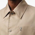 Giacca con bottoni in beige Ami Paris - donna 