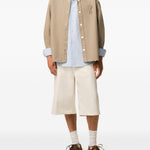 Giacca-camicia ami de coeur in beige Ami Paris - uomo 