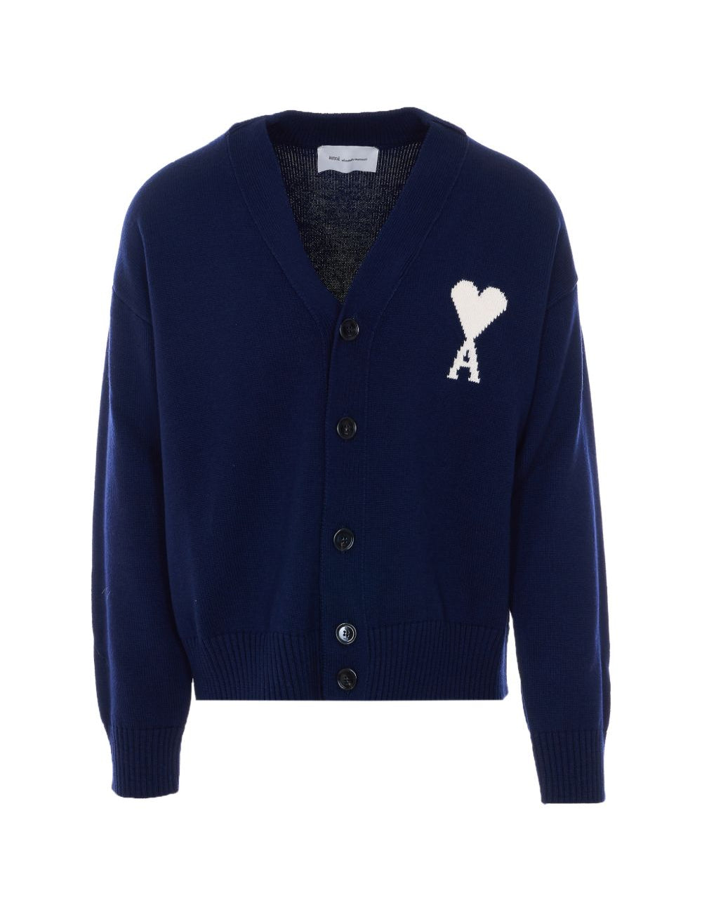 Cardigan ami de coeur in blu Ami paris - unisex 