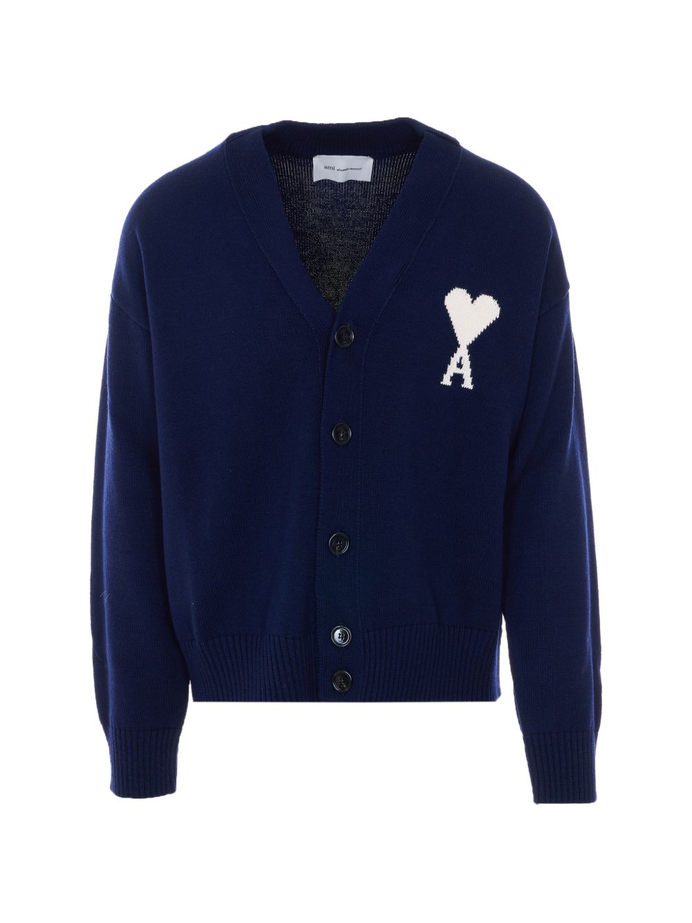Cardigan ami de coeur in blu Ami paris - unisex 