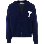 Cardigan ami de coeur in blu Ami paris - unisex 