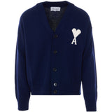 Cardigan ami de coeur in blu Ami paris - unisex 