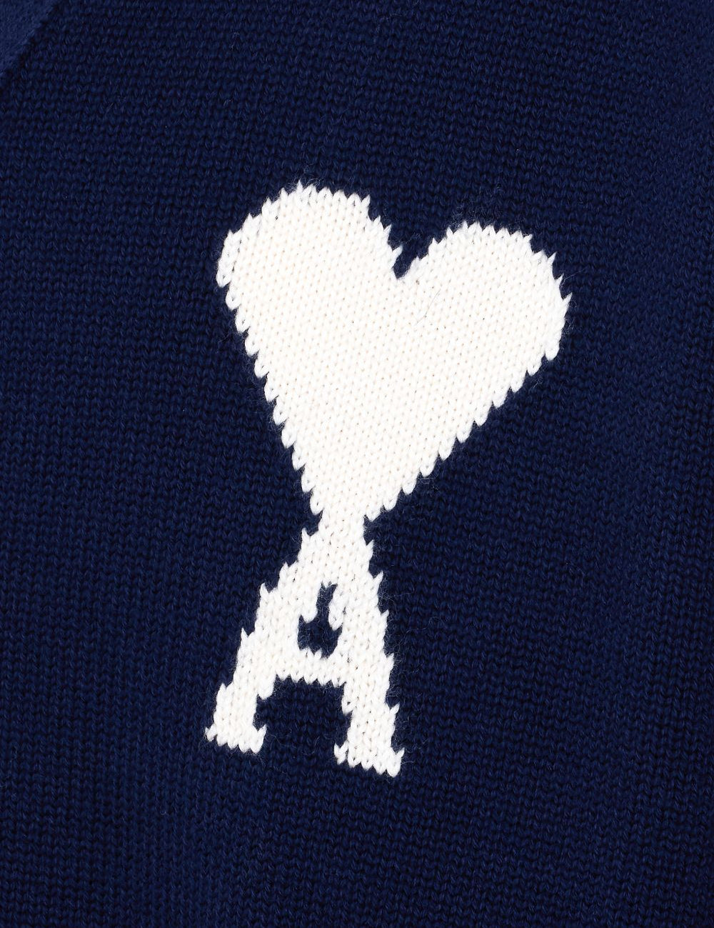 Cardigan ami de coeur in blu Ami paris - unisex 