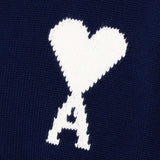 Cardigan ami de coeur in blu Ami paris - unisex 