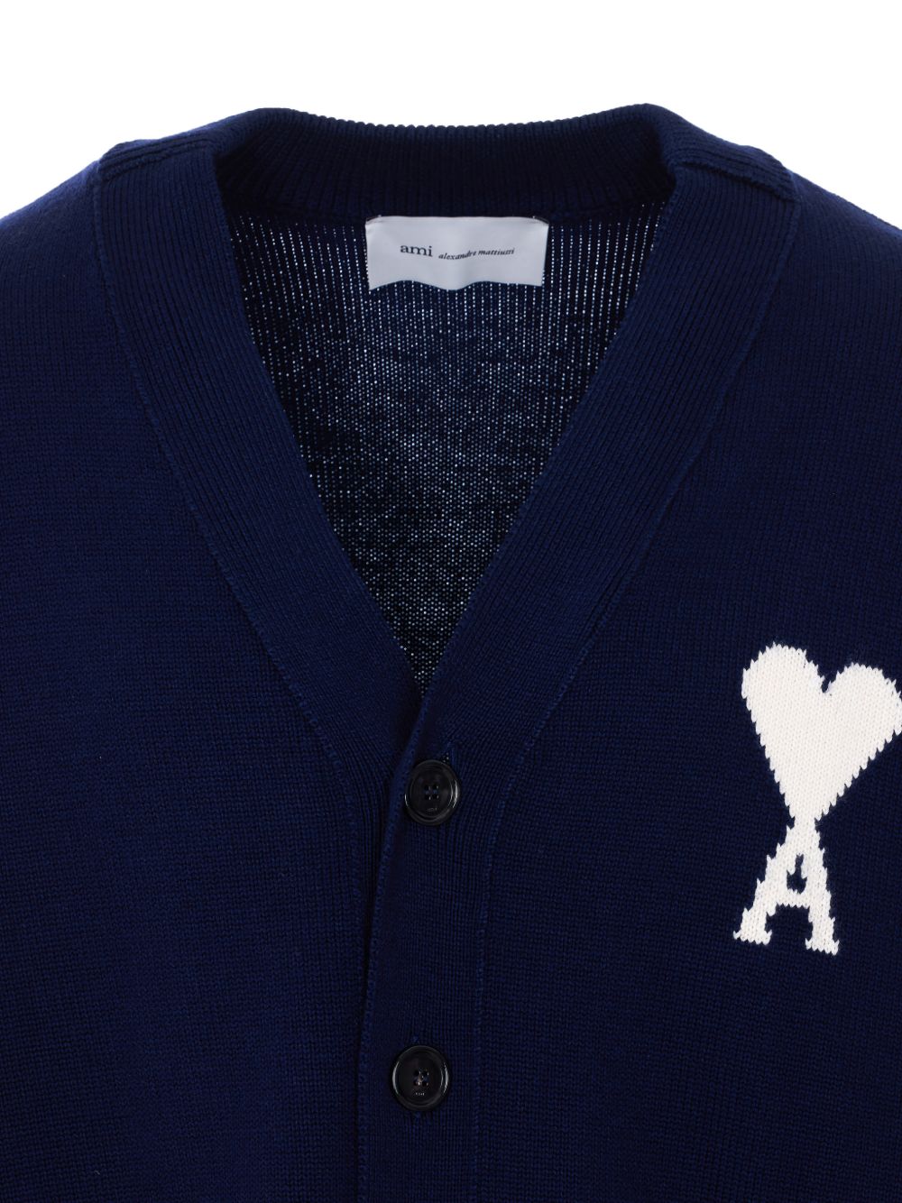 Cardigan ami de coeur in blu Ami paris - unisex 