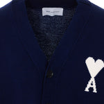Cardigan ami de coeur in blu Ami paris - unisex 