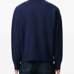 Cardigan ami de coeur in blu Ami paris - unisex 