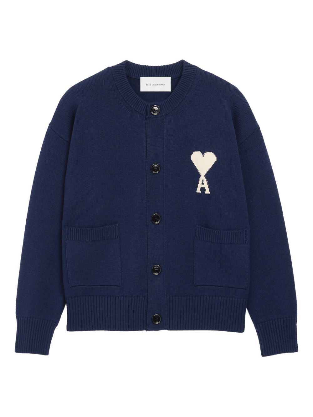Cardigan ami de coeur in blu Ami paris - unisex 