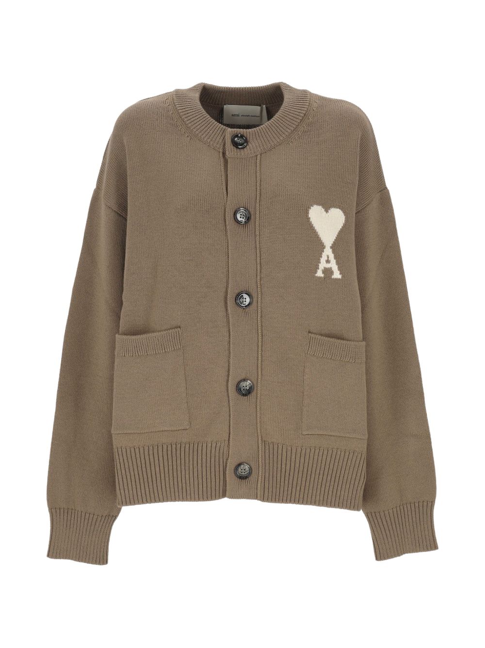 Cardigan ami de coeur in beige Ami paris - unisex 