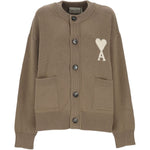 Cardigan ami de coeur in beige Ami paris - unisex 