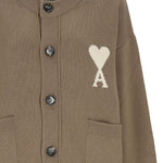 Cardigan ami de coeur in beige Ami paris - unisex 
